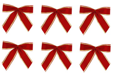 Red and Gold Xmas Bows