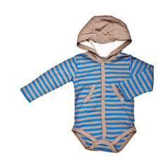 Children's wear - shirt with a hood isolated