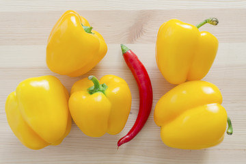 different peppers