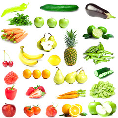Mixed Fruits and Vegetables