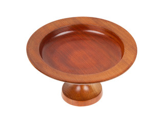 Old fruit bowl from Suriname, isolated