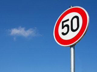 Tempo 50 - Geschwindigkeitsbegrenzung