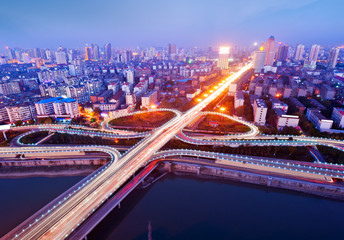 Overlooking the bridge. Took aerial