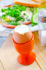 boiled eggs