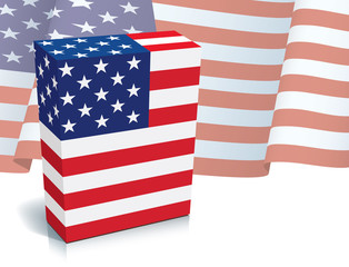 Fototapeta premium American box