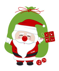 Santa claus design for christmas