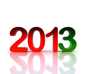 3d illustration - 2013