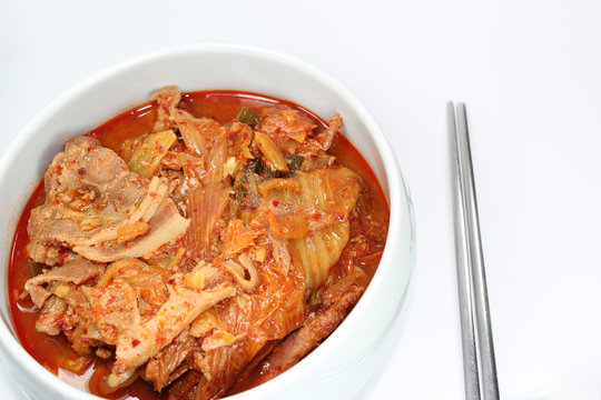 Kimchi Chigae - Spicy kimchi soup