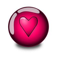 One orb 1.29 - Pink heart