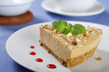 caramel cheesecake