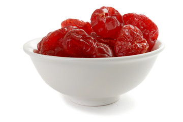 Dried dogwood in porcelain cup