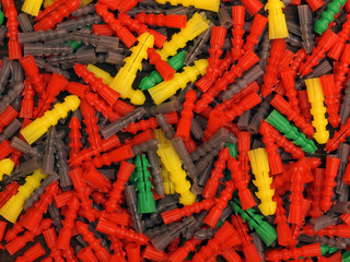 Bunte Dübel