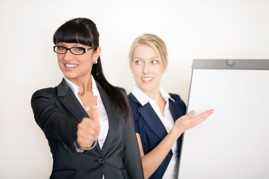 Attraktive Gesch&auml;ftsfrauen