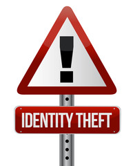 identity theft sign