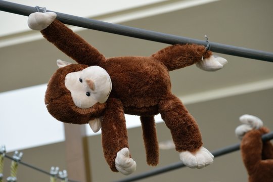 Scimpanz&egrave; di peluche