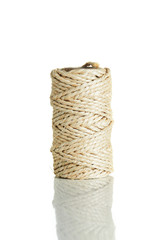 Isolated brown rope