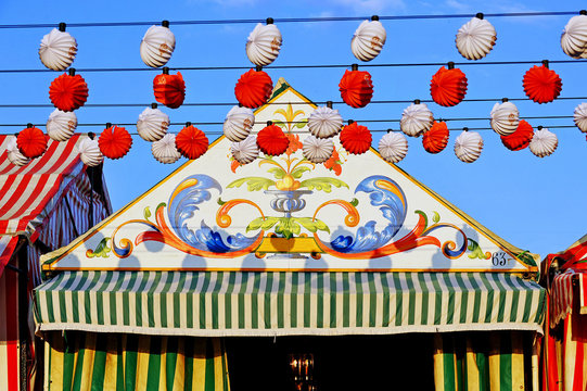 Caseta de la Feria de Sevilla