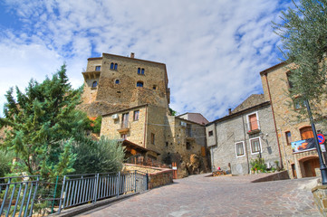 Alleyway. Valsinni. Basilicata. Italy.