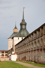 Naklejka premium Архитектурный памятник Русского севера.