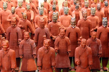 Foto op Canvas Chinese Terracotta Warriors © Tiago Ladeira