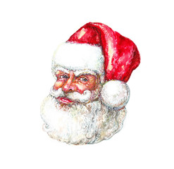 Illustration: Santa Claus Portrait