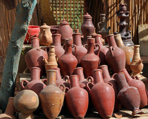Fototapeta na wymiar Amphoras