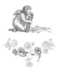 Angel illustration - 47079745