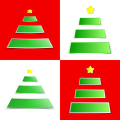 christmas tree sticker