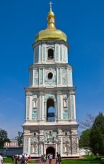 Fototapeta na wymiar belfry of a Saint Sophia Cathedral