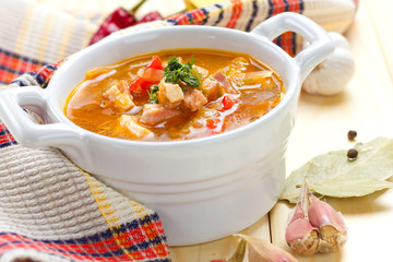 Borscht, beetroot soup