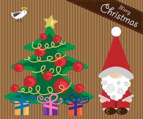 Weihnachten Vektor Illustration Set