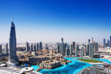LE CENTRE-VILLE DE DUBAI est l& 39 un des quartiers les plus populaires de Dubaï