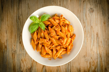 Mezze penne al ragù di carne