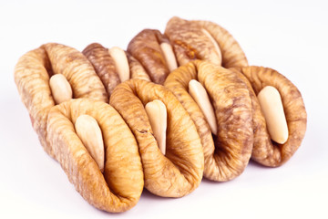 dried figs, white almond stuffed