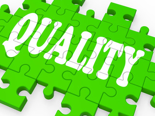 Quality Puzzle Showing Excellent Services