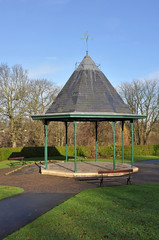 Old Victorian Park Bandstand