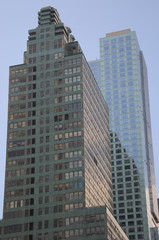 Fototapeta na wymiar Wieżowiec w Nowym Jorku