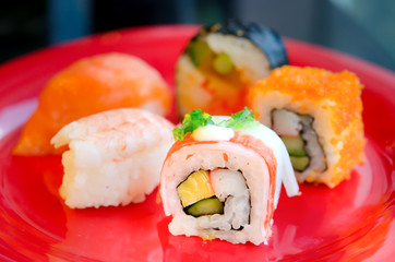 mix sushi