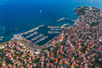 Fototapeta premium Vodice aerial