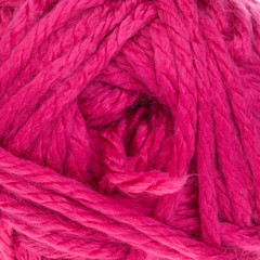 Close-up of Pink knitting yarn