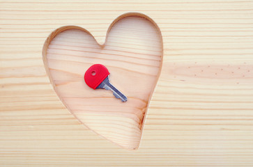 key for heart