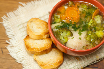 Chicken soup