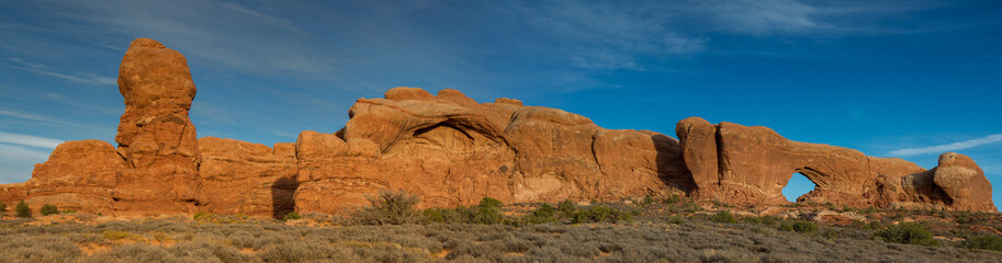 Fototapeta na wymiar Panorama Arches National Park