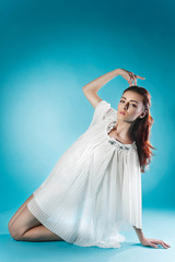 Fototapeta premium Adorable girl