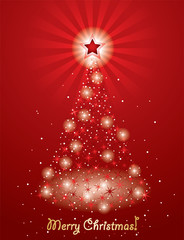 vector christmas tree