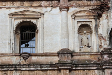 Ruinas de iglesia en Antigua Guatemala