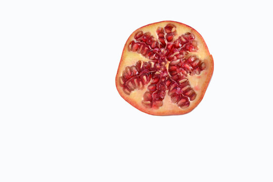 Halbierter Granatapfel