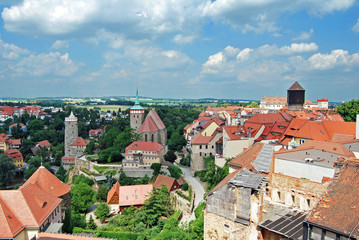 Bautzen, Blick vom Lauenturm nach Westen