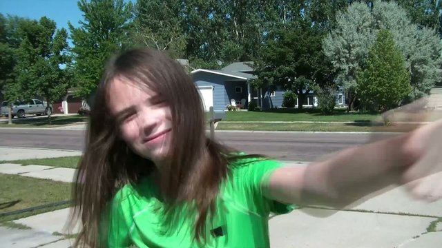 Girl Punches, Uses Elbows at Camera