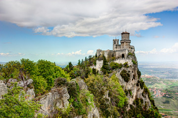 Fototapeta na wymiar Republika San Marino krajobrazu